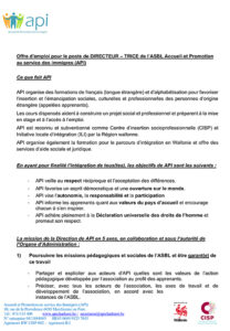 offre d'emploi